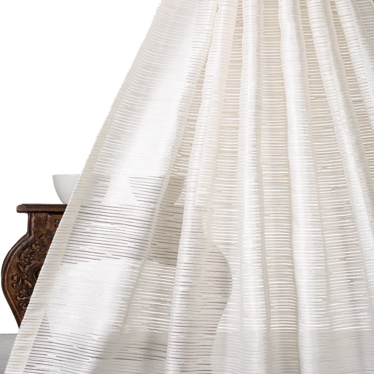 'Mayfair' Fabric by the Metre (Cream)