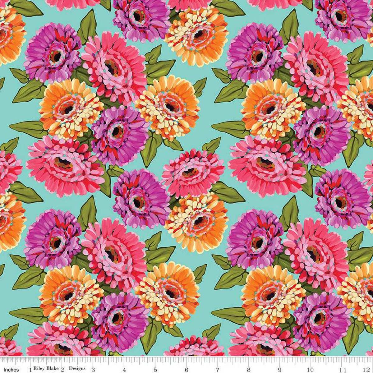 Zinnia's - Main Aqua