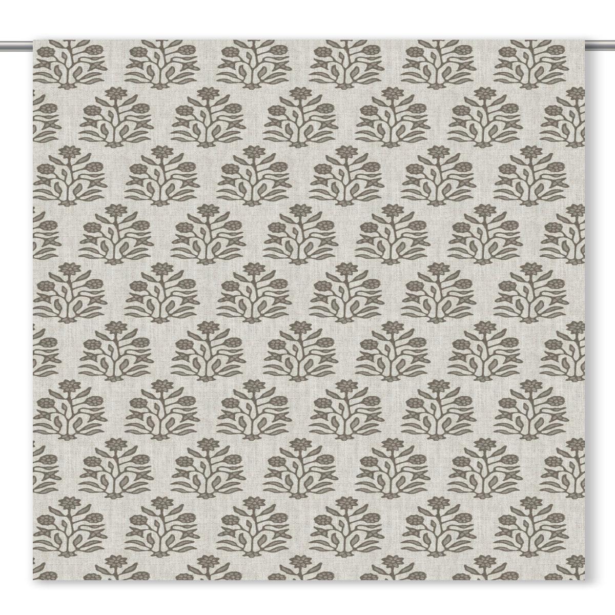 'Pinnacles' Fabric by the Yard (Cream/ Brown/ Gray)