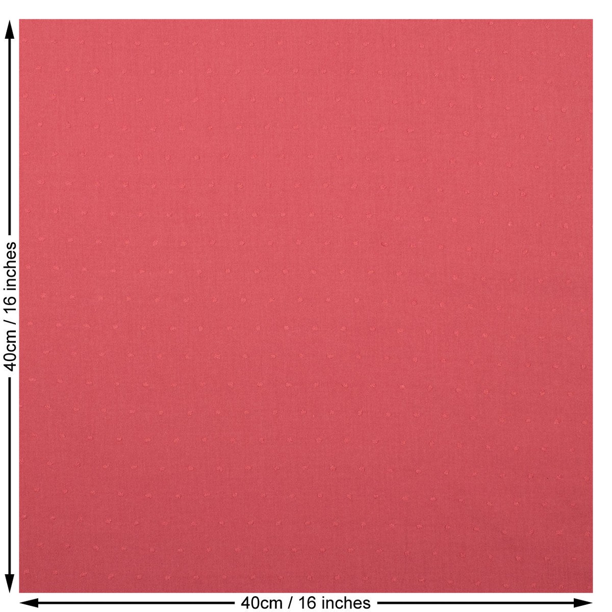 Swiss Dot Cotton Woven Fabric. Blush Pink.