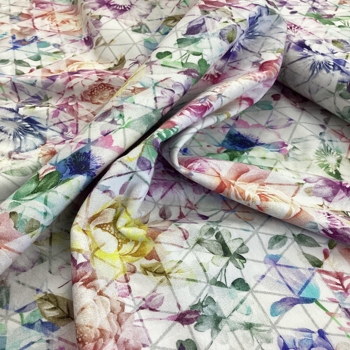 Abstract Flower 06702.001 | Fabric - 1 Metre