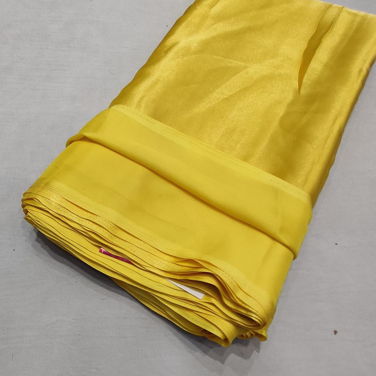 (Wholesale Pack of 20 meter) Superflowy Satin Georgette Shimmer Foil 44 inch width - AE