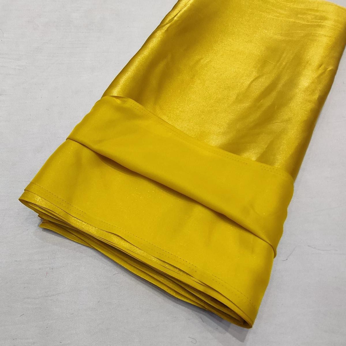 (Wholesale Pack of 20 meter) Superflowy Satin Georgette Shimmer Foil 44 inch width - AA