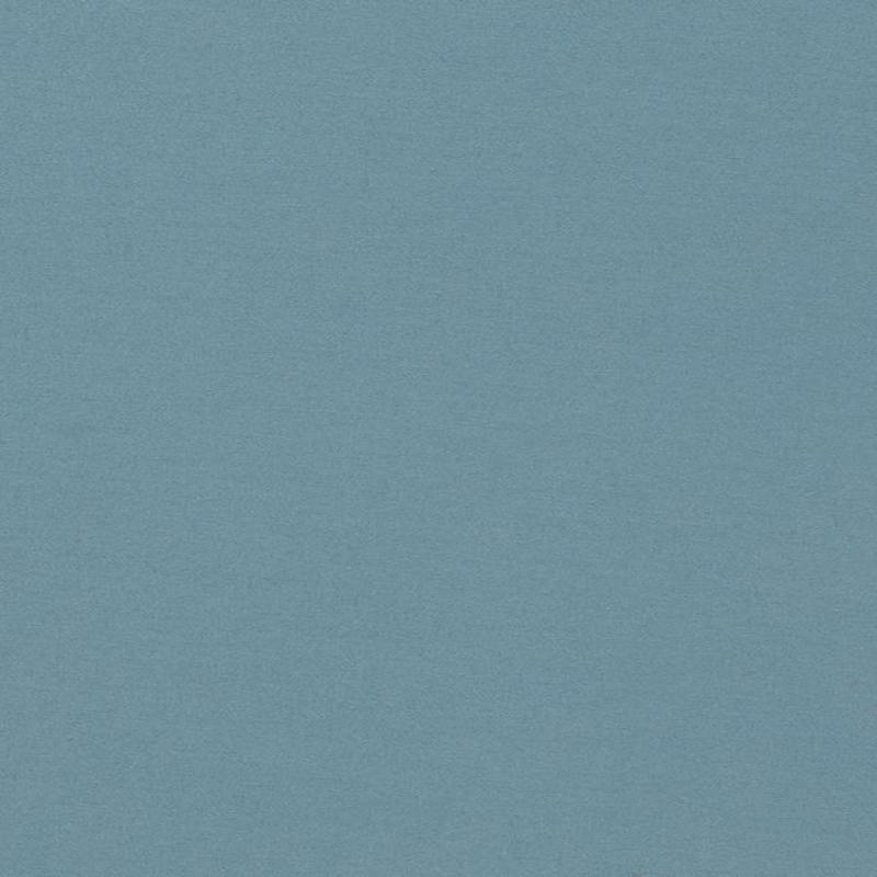 Wool Satin Fabric - Blue