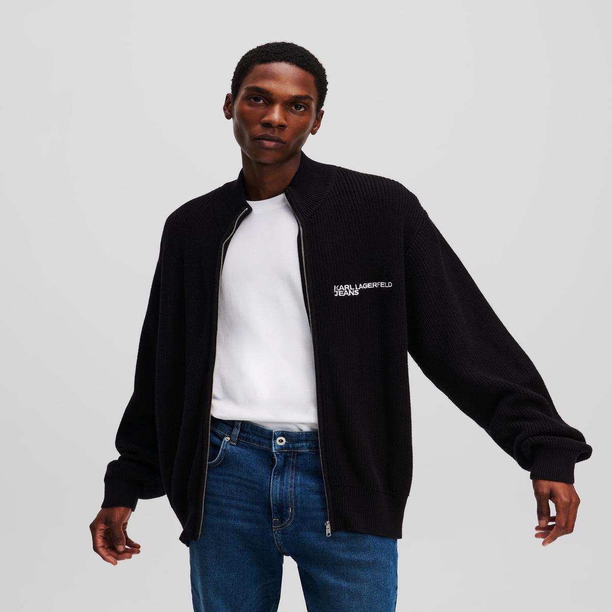Zip-up sweater