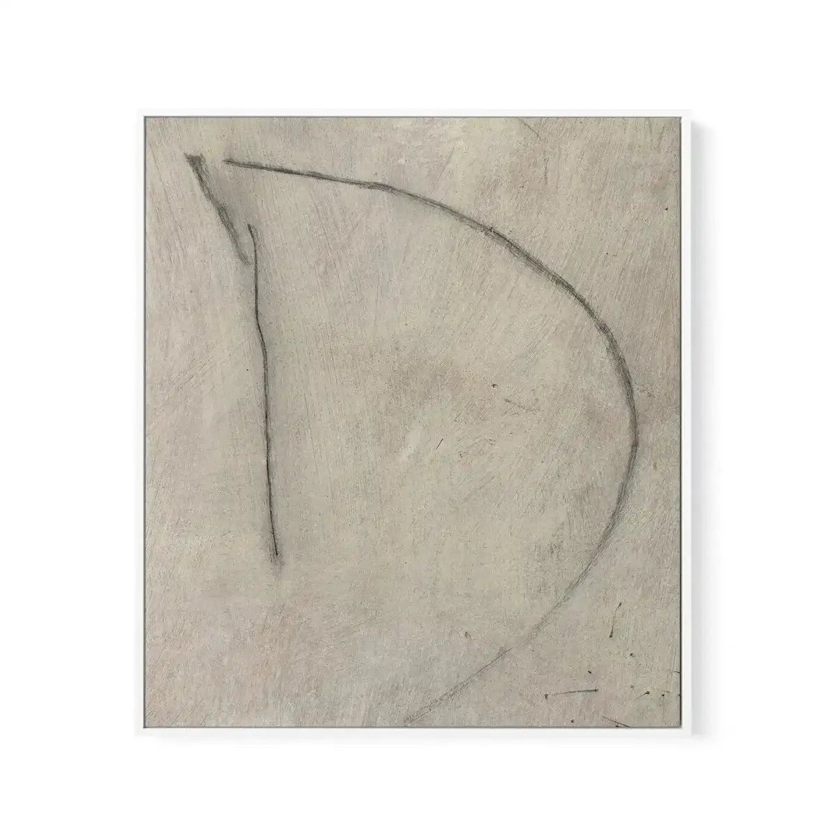 'D' Set by Dan Hobday | Framed Canvas Art Print