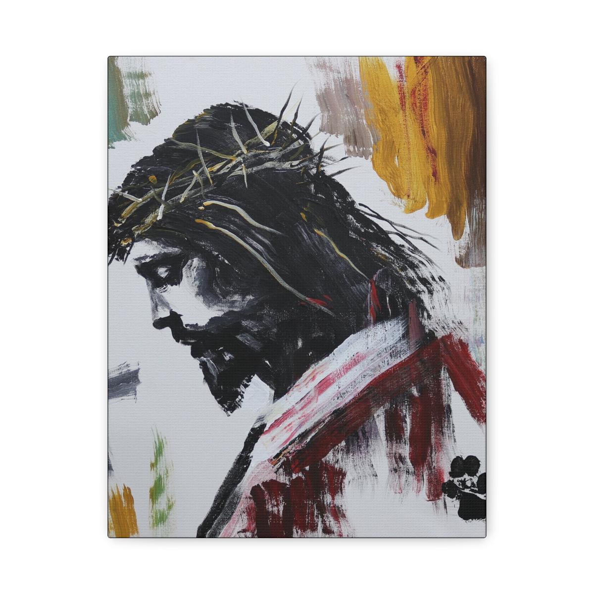 11X14 JESUS CANVAS REPLICA - 11 x 14 (Vertical) | 1.25"