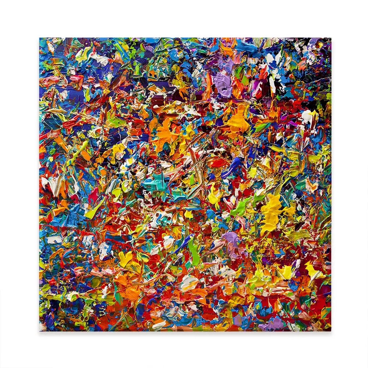 20 Million Things To Do Square Canvas Print